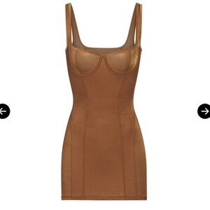 SKIMS Glissenette Corset Dress